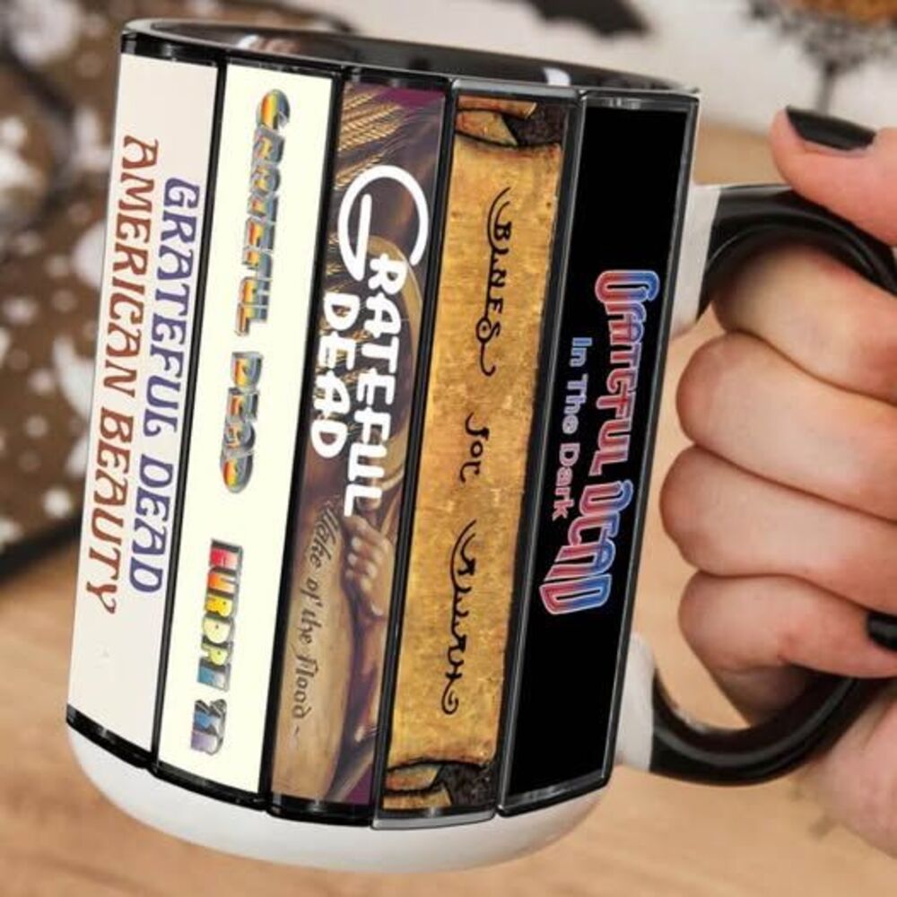 Grateful Dead Album Stack Coffee Mug - 20 fl oz, Brand New Cup